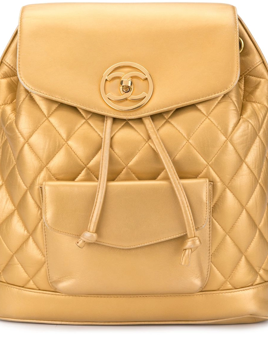 Affordable HOT SALE Women CHANEL turn-lock backpack circle 0404